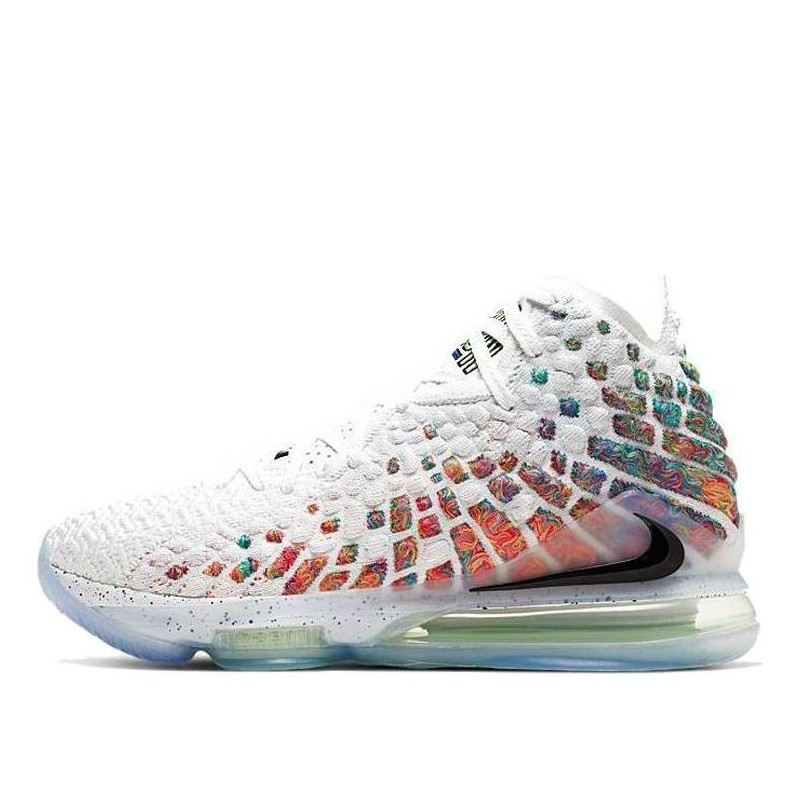 Nike LeBron 17 - Technologie d'Amorti Avancée Max Air et Zoom Air